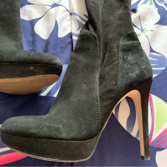 Sam Edelman over the knee black woman’s boots size 8 - Picture 3 of 6